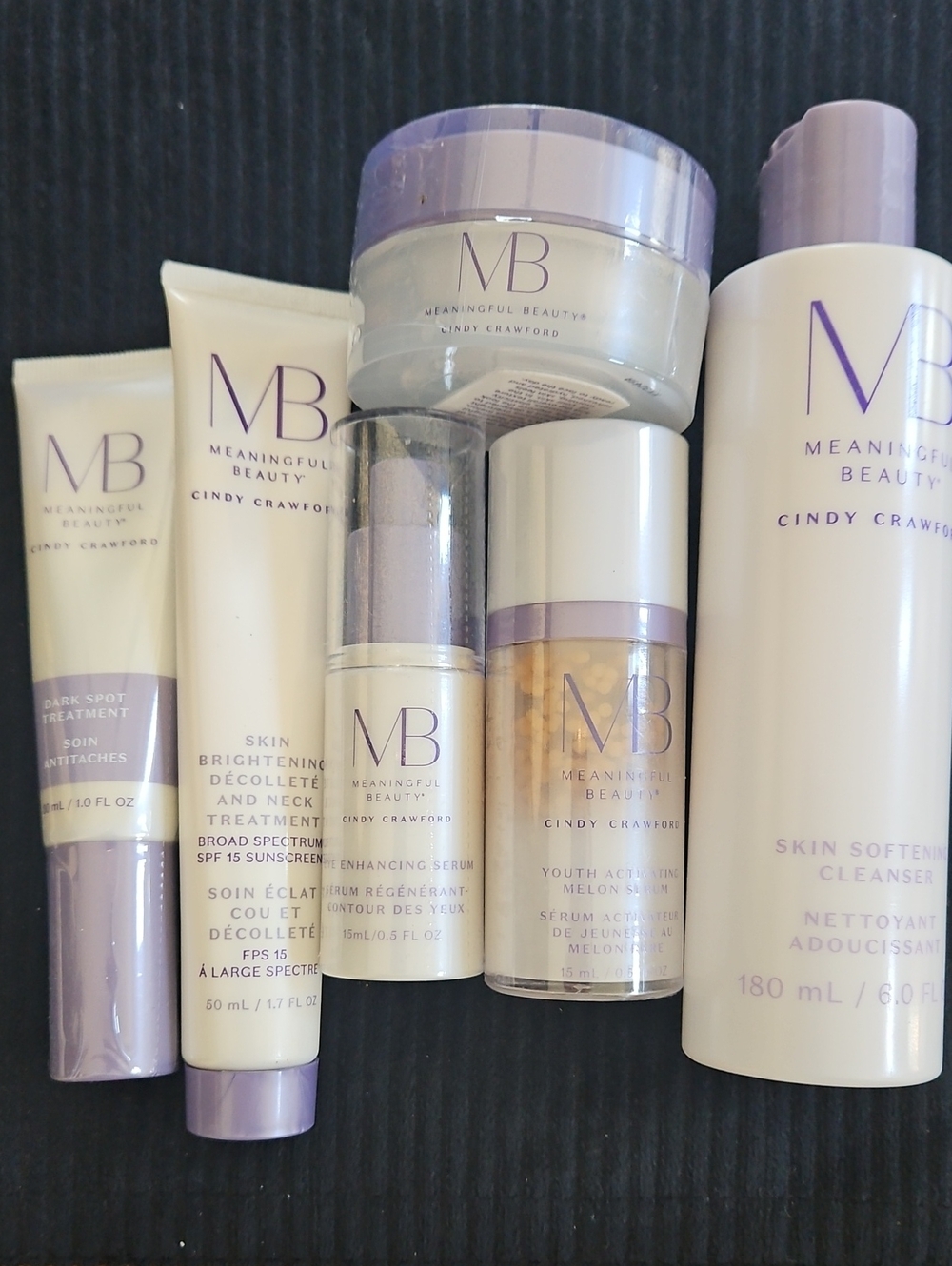 Meaningful Beauty Lavender & White Skincare Collection